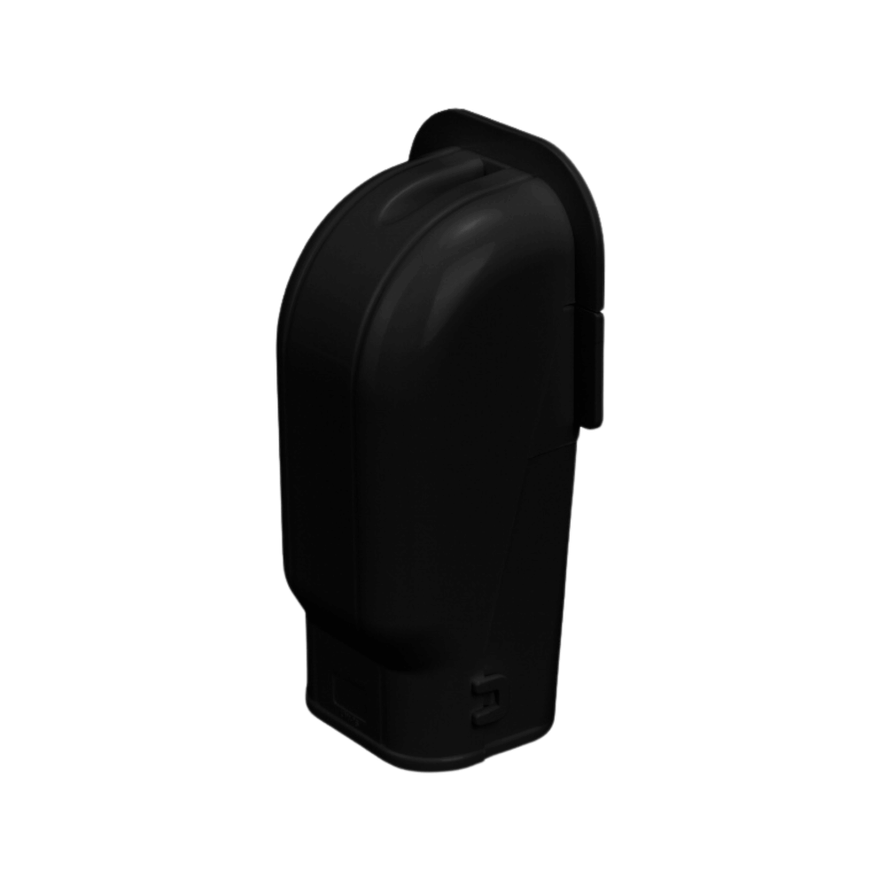 อุปกรณ์ฝาครอบผนัง รางครอบท่อแอร์  UW-75BK (75 มม.) WALL COVER UPC UPVC AIR DUCT LINER_7